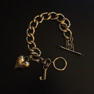 Juicy Couture OG gold-tone charm bracelet